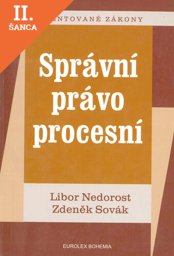 Lacná kniha Správní právo procesní