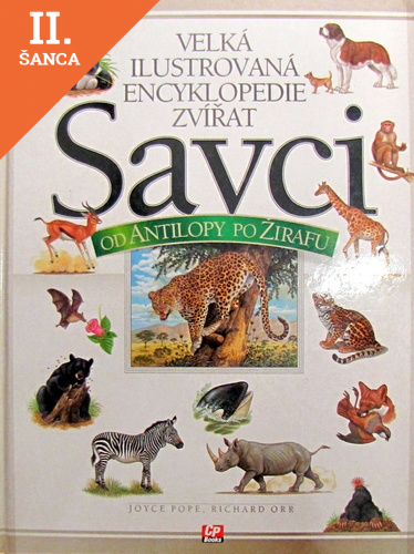 Lacná kniha Savci-Velká ilustr.encyklopedie zvířat