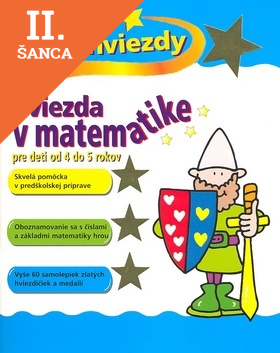 Lacná kniha Hviezda v matematike 4-5 rokov