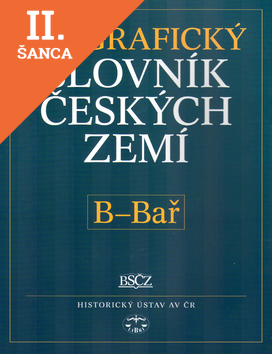Lacná kniha Biografický slovník českých zemí 2.sešit