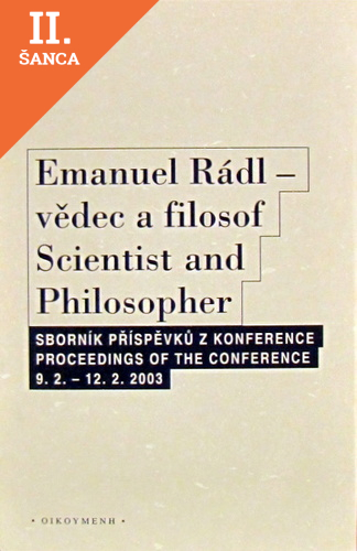 Lacná kniha Emanuel Rádl - vědec a filosof