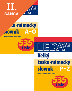 Lacná kniha Velký česko-německý slovník (535 tisíc) - sada 2 knih