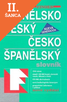 Lacná kniha Španělsko český-česko španělský slovník