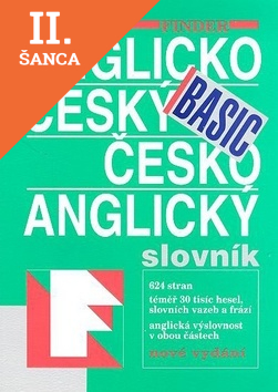 Lacná kniha Anglicko český česko-anglický slovník basic