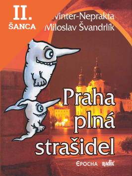 Lacná kniha Praha plná strašidiel