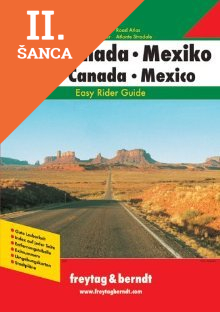 Lacná kniha Autoatlas USA, Kanada, Mexiko