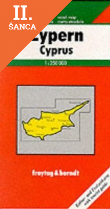 Lacná kniha Automapa Cyprus 1:250 000