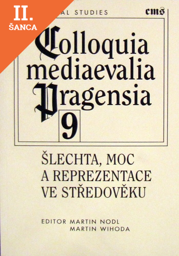 Lacná kniha Šlechta,moc a reprezentace ve středověku