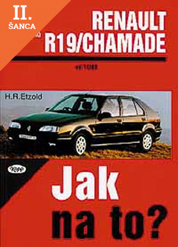 Lacná kniha RENAULT 19/CHAMADE 11/88 - 1/96 č. 9