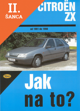 Lacná kniha CITROËN ZX 1991 - 1998 č. 63