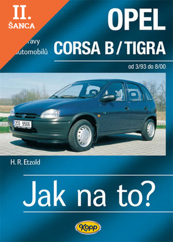 Lacná kniha OPEL CORSA B/TIGRA 3/93 - 8/00 č. 23
