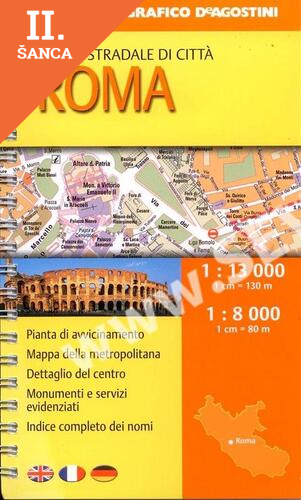 Lacná kniha ROMA 1:13000