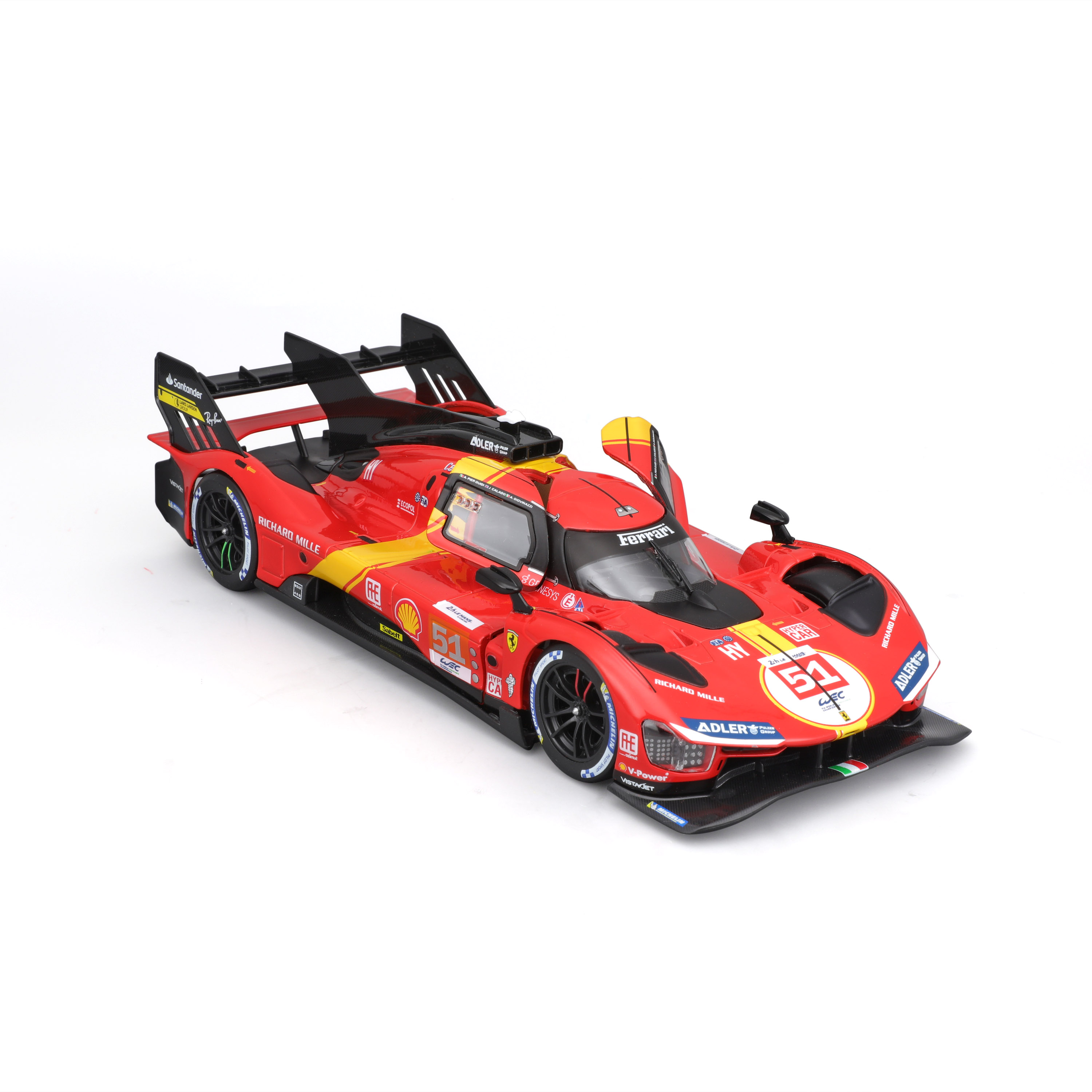Bburago 1:24 Ferrari Racing Model KIT - Stavebnica 499P LMH 2023 - 24h Le Mans Champion