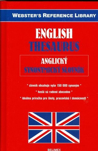 Anglický synonymický slovník