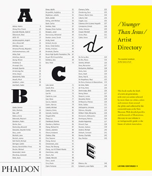 Younger than Jesus artist Directory