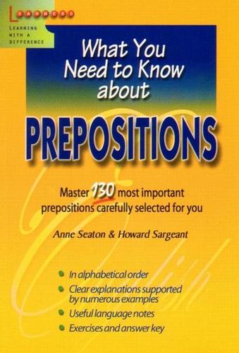 Prepositions
