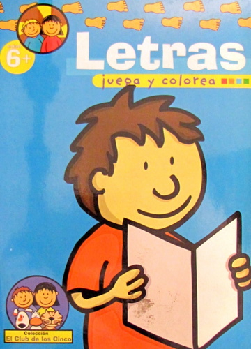 Letras: Juega Y Colorea