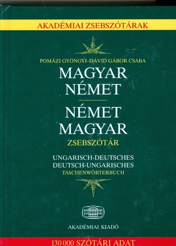 Magyar-német/német-magyar zsebszótár
