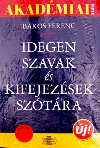 Idegen szavak és kifejezések szótára CD-vel (új)