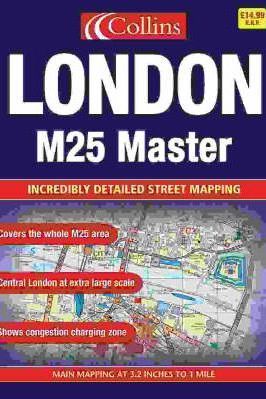 LONDON M25/MASTER ATLAS CO