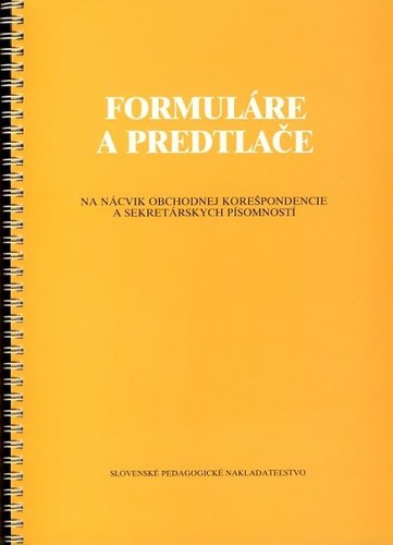 Formuláre a predtlače