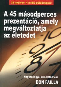 A 45 másodperces prezentáció, amely megváltoztatja a életed