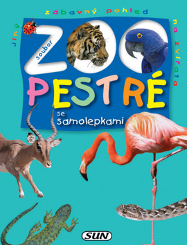 Zoo pestré se samolepkami zelené