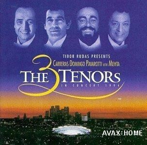 Carreras, Domingo, Pavarotti - Three Tenors Concert 1994  CD