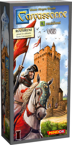 Mindok Hra Carcassonne: Veža (4. rozšírenie) Mindok