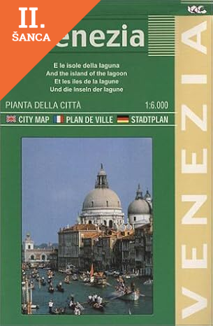 Lacná kniha Venezia 1:6 000