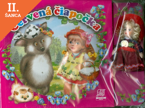 Lacná kniha Červená čiapočka lep.s babikou
