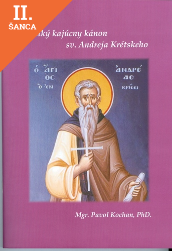 Lacná kniha Veľký kajúcny kánon sv. Andreja Krétskeho
