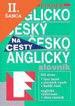 Lacná kniha Anglicko-český česko-anglický slovník NA CESTY