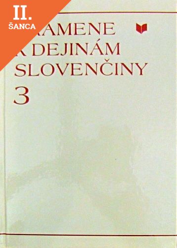 Lacná kniha Pramene k dejinám slovenčiny 3