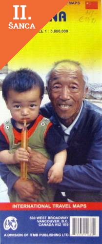 Lacná kniha China 1:3 800 000