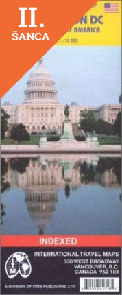 Lacná kniha WASHINGTON DC USA 1:12.5TISIC