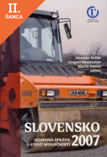 Lacná kniha Slovensko 2007 Súhrnná správa o stave spoločnosti