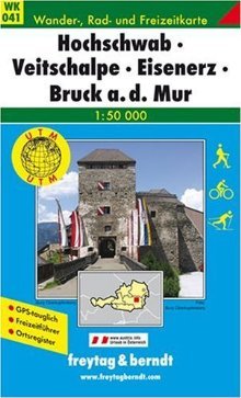 Hochschwab - Veitschalpe - Eisenerz - Bruck - WK 041, 1:50 000