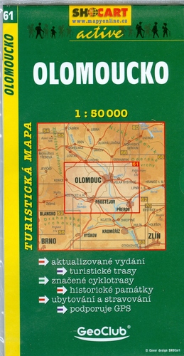 OLOMOUCKO 1:50 000  TM č. 61