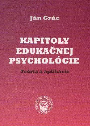 Kapitoly edukačnej psychológie