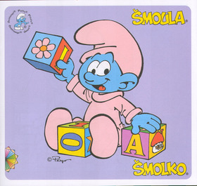 Šmoulové - omalovánka