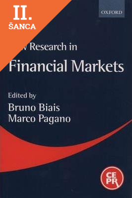 Lacná kniha New research in financial markets