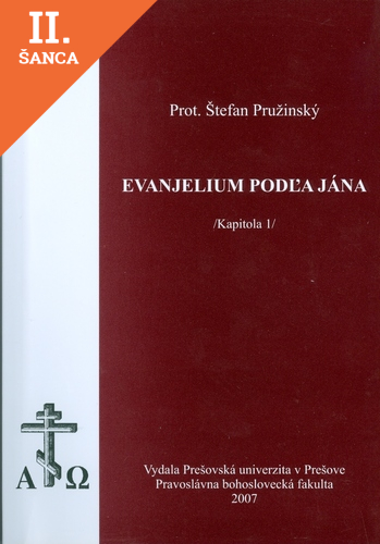 Lacná kniha Evanjelium podľa Jána Kapitola 1