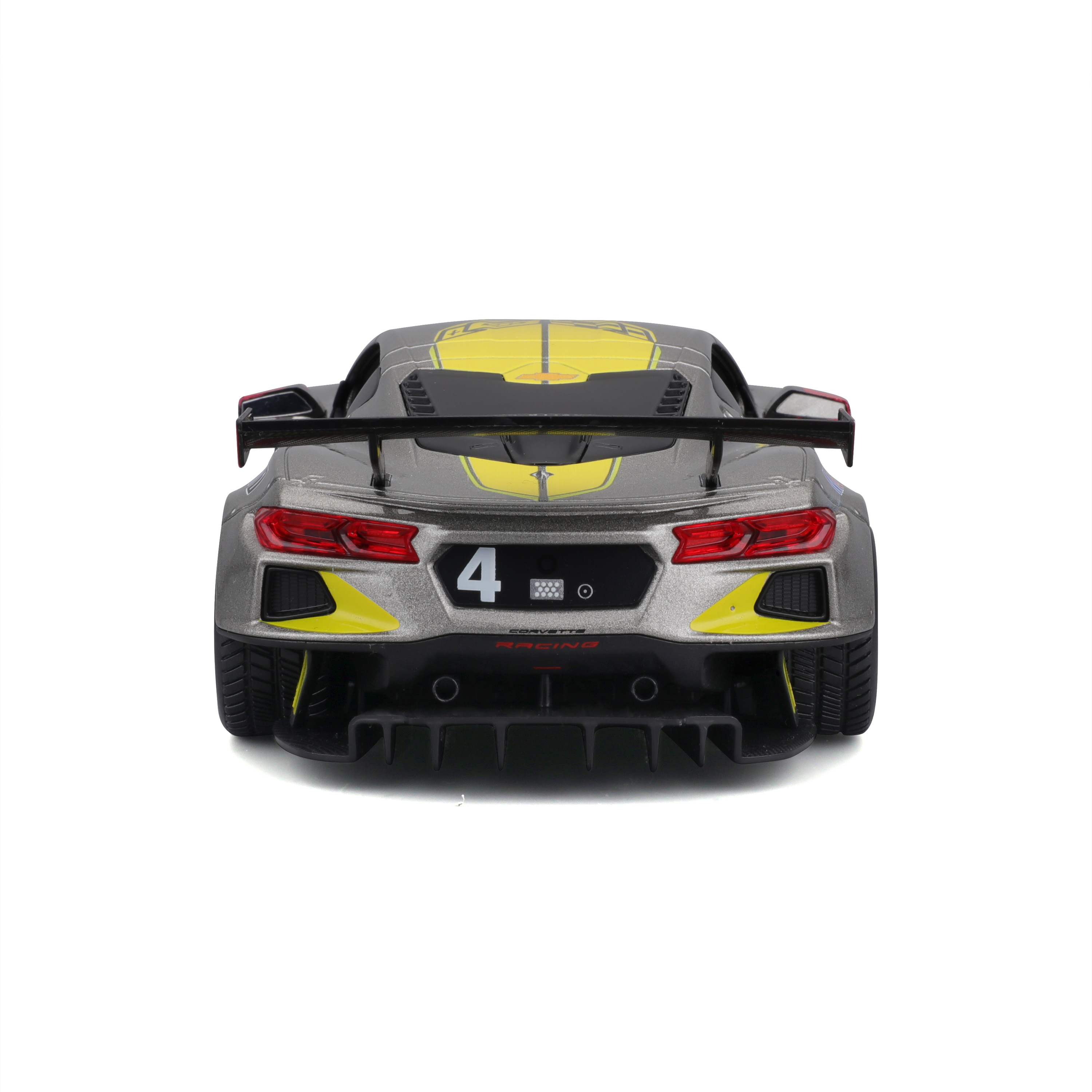 Bburago 1:24 Racing - 2020 Chevrolet Corvette - C8R 3 Yellow
