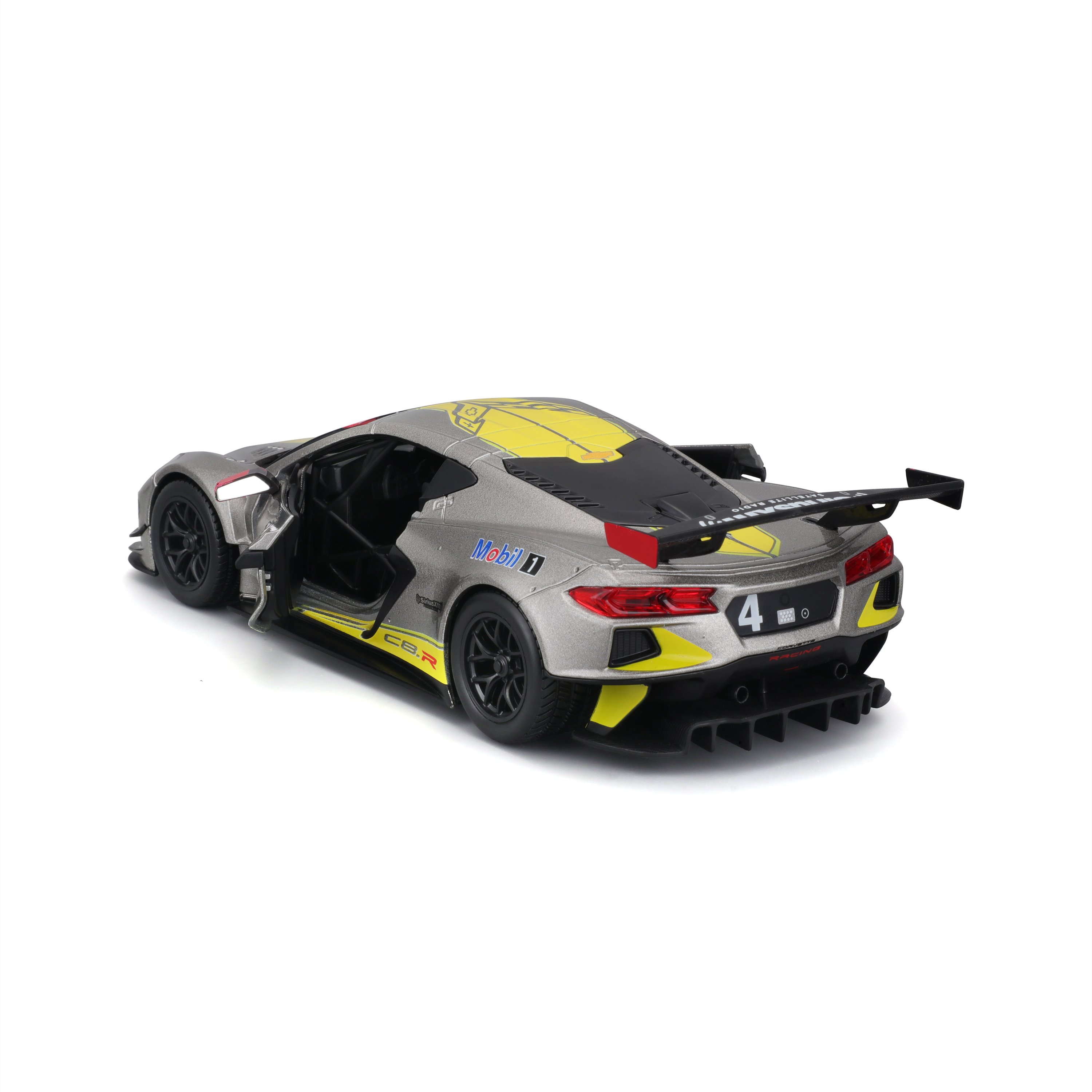 Bburago 1:24 Racing - 2020 Chevrolet Corvette - C8R 3 Yellow