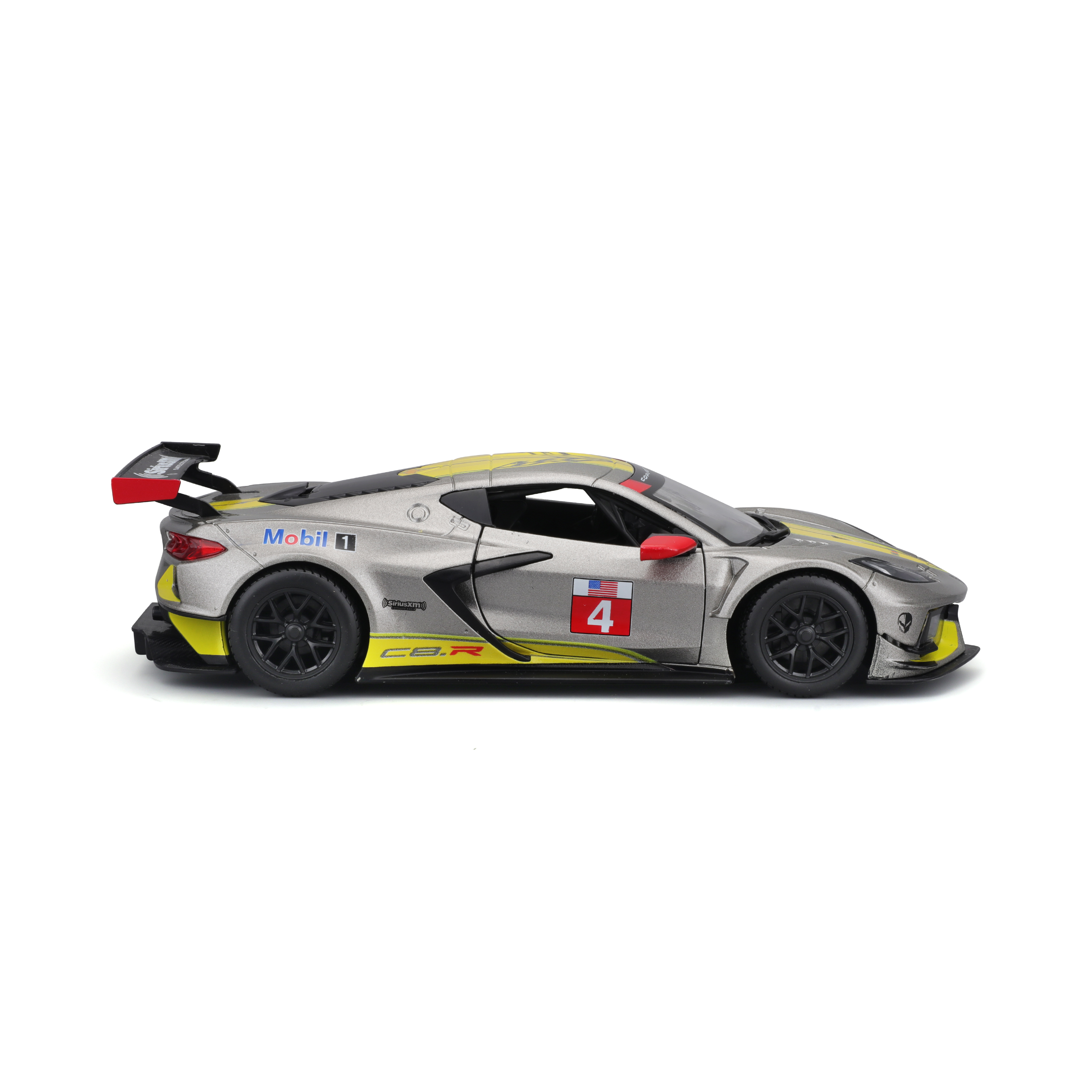 Bburago 1:24 Racing - 2020 Chevrolet Corvette - C8R 3 Yellow