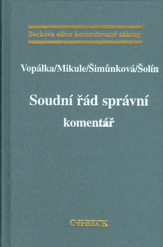 Soudní řád správní - komentář