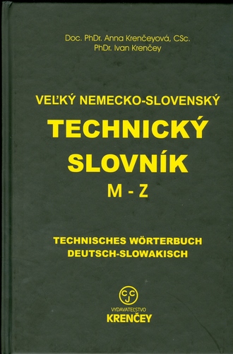 Veľký nemecko-slovenský technický slovník M-Z 2.diel
