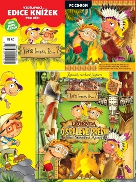 Legenda o spálené prérii Indiáni +CD ROM