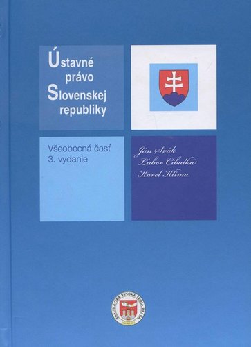 Ustavné právo SR 3.vyd. všeobecné